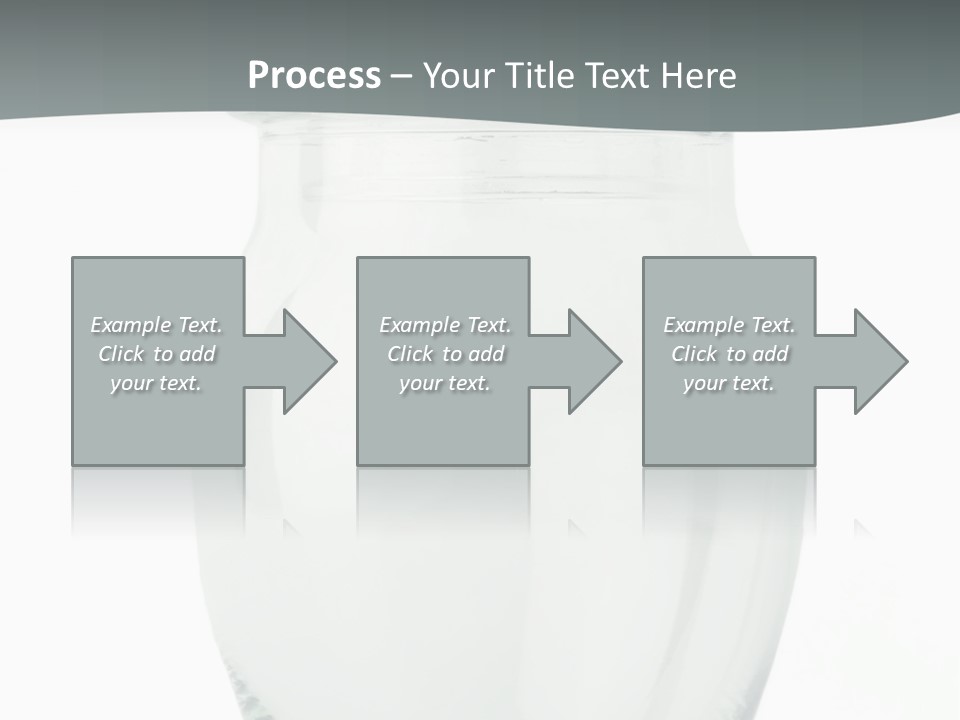 Translucent Colorless Image PowerPoint Template