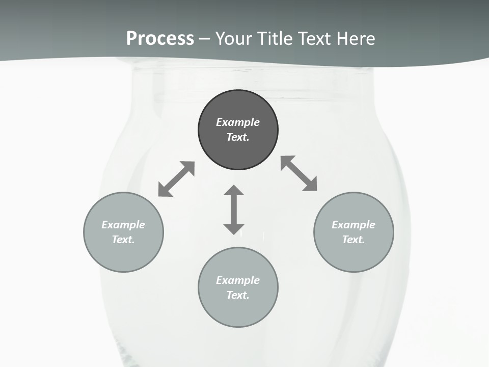 Translucent Colorless Image PowerPoint Template