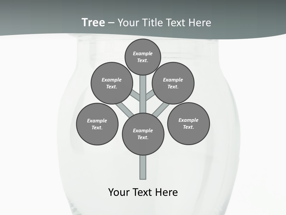Translucent Colorless Image PowerPoint Template
