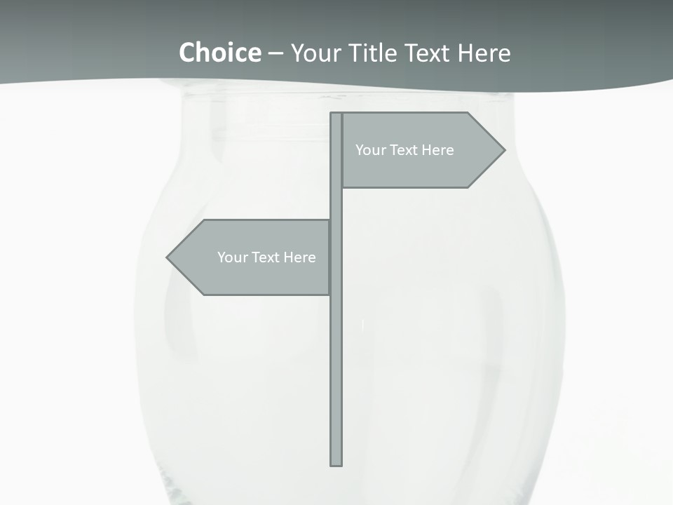 Translucent Colorless Image PowerPoint Template