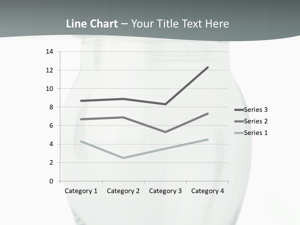 Translucent Colorless Image PowerPoint Template