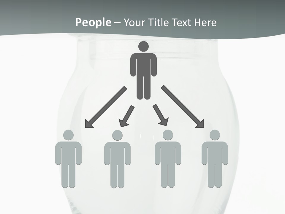 Translucent Colorless Image PowerPoint Template