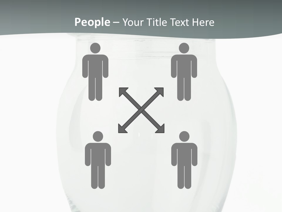 Translucent Colorless Image PowerPoint Template