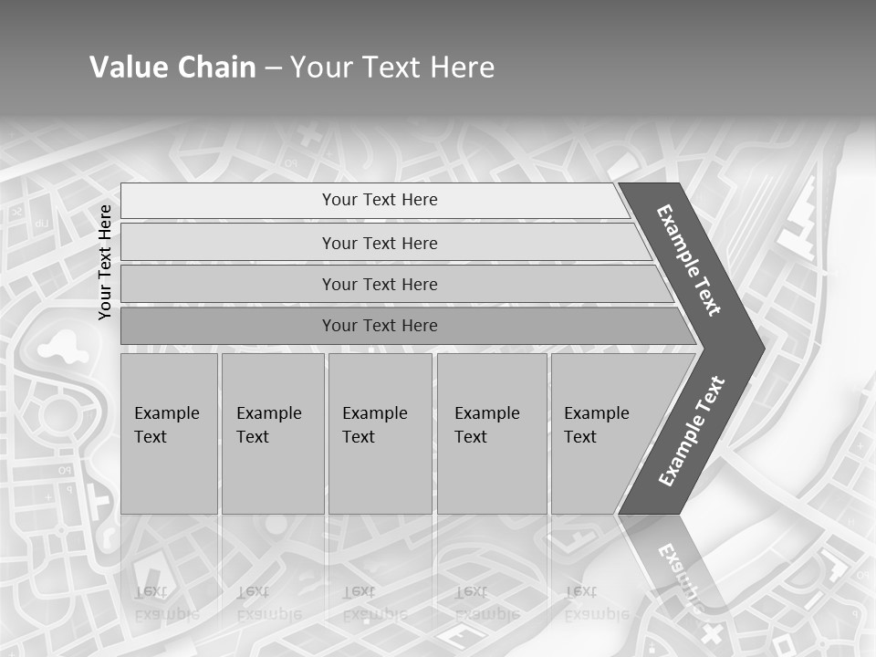 Streetmap Town Urban PowerPoint Template