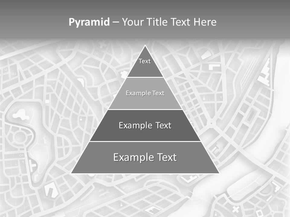 Streetmap Town Urban PowerPoint Template