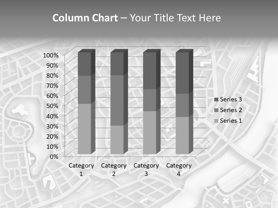 Streetmap Town Urban PowerPoint Template
