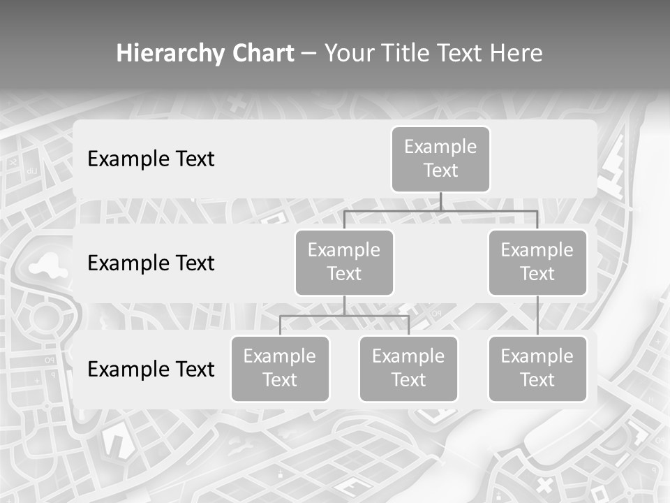 Streetmap Town Urban PowerPoint Template