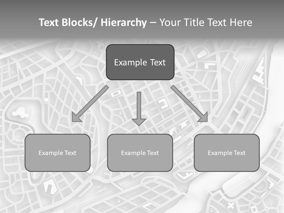 Streetmap Town Urban PowerPoint Template