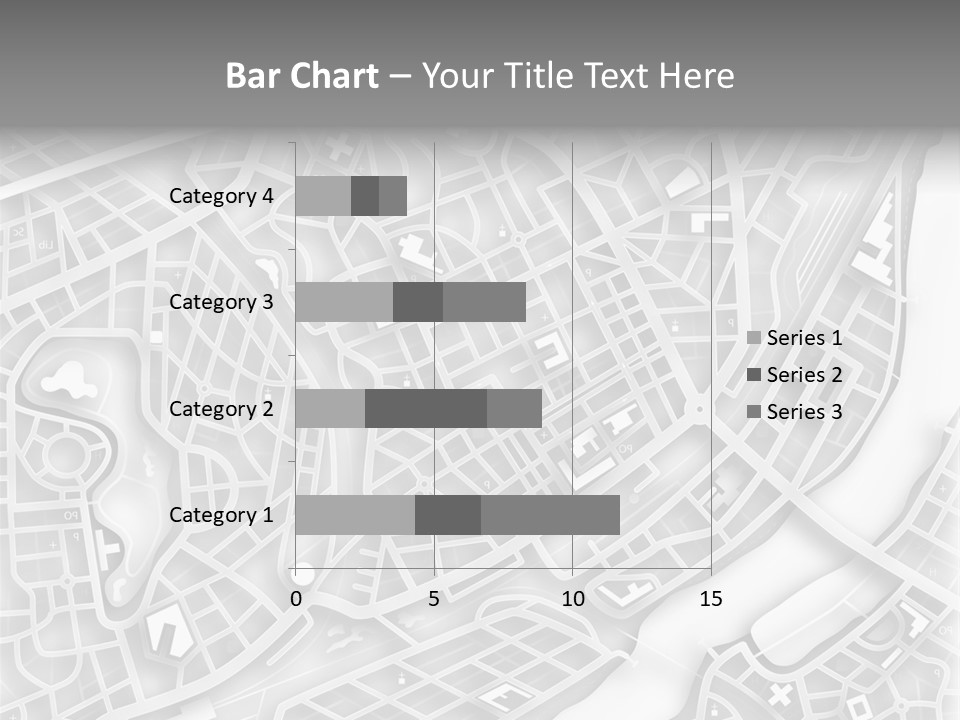 Streetmap Town Urban PowerPoint Template