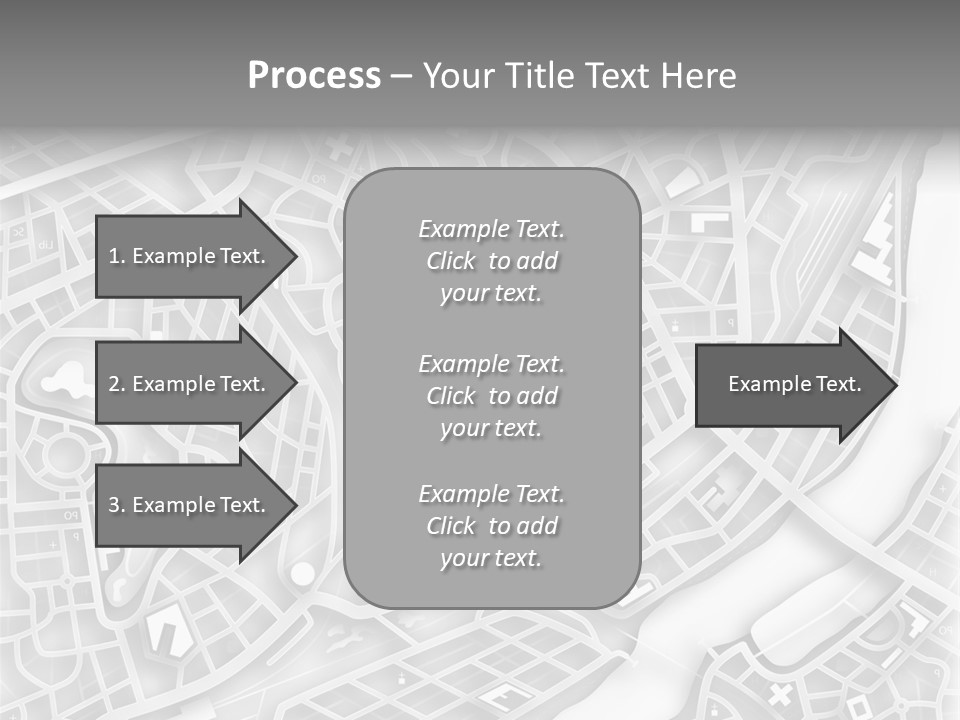 Streetmap Town Urban PowerPoint Template