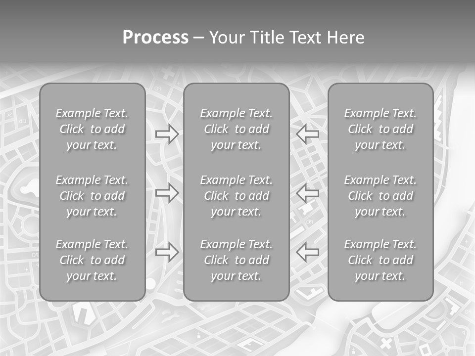 Streetmap Town Urban PowerPoint Template