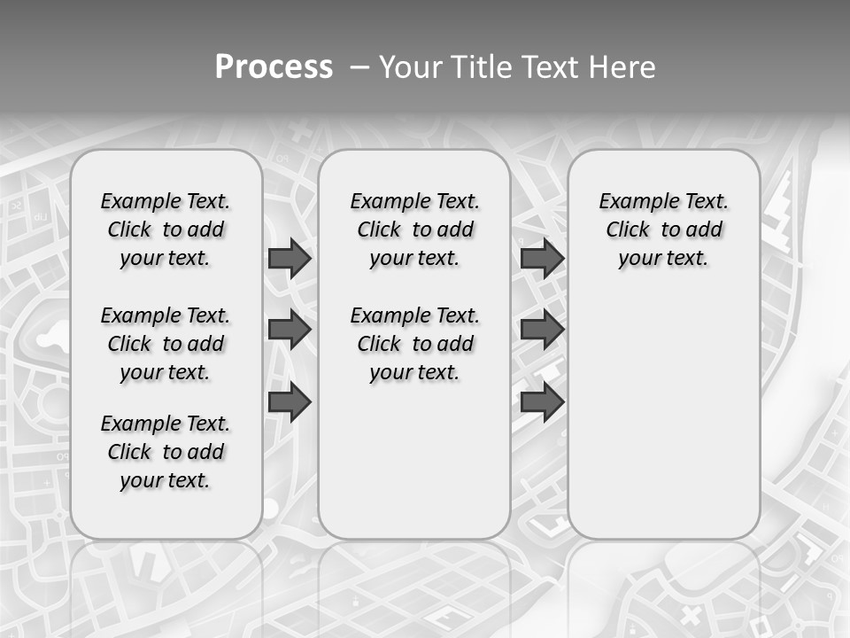Streetmap Town Urban PowerPoint Template
