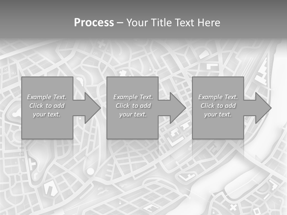 Streetmap Town Urban PowerPoint Template