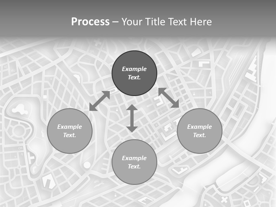 Streetmap Town Urban PowerPoint Template