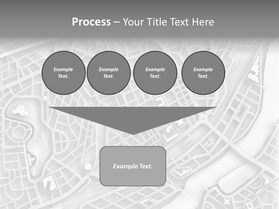 Streetmap Town Urban PowerPoint Template