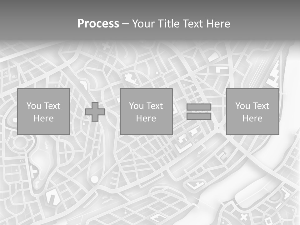 Streetmap Town Urban PowerPoint Template