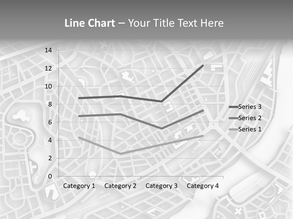 Streetmap Town Urban PowerPoint Template