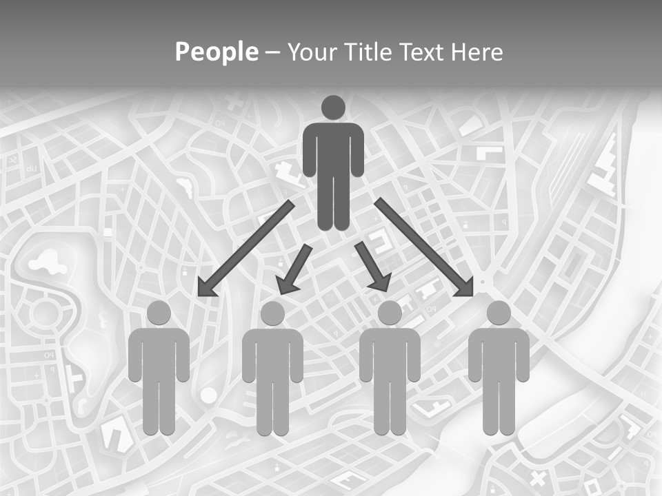 Streetmap Town Urban PowerPoint Template
