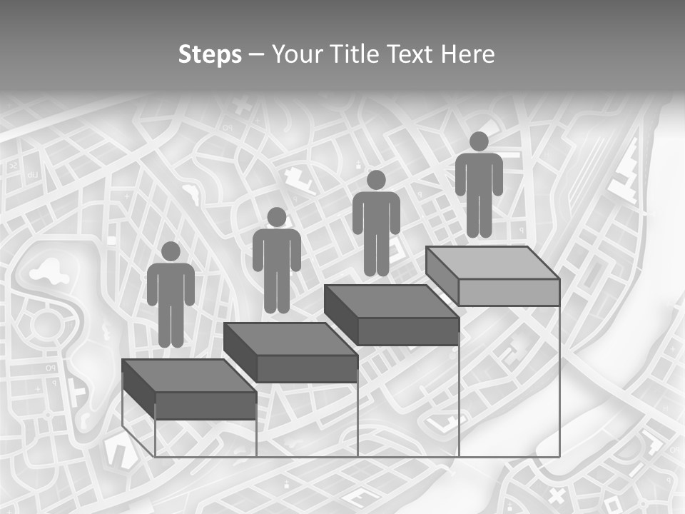 Streetmap Town Urban PowerPoint Template