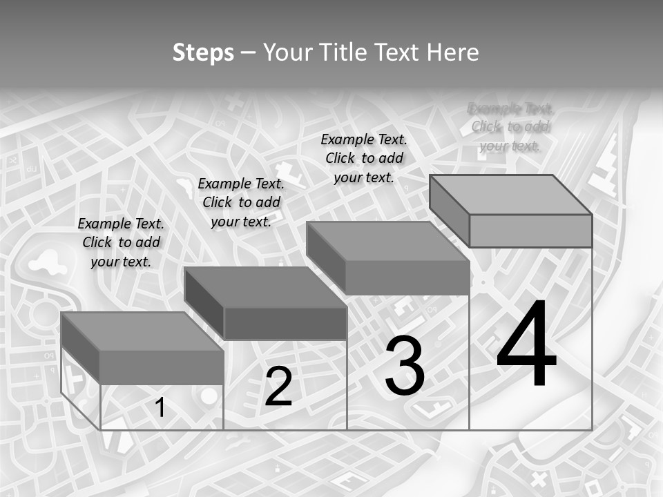 Streetmap Town Urban PowerPoint Template
