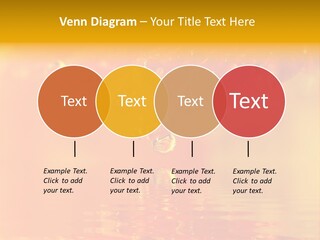 Water Drops Beads Background PowerPoint Template