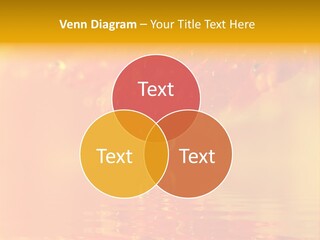 Water Drops Beads Background PowerPoint Template