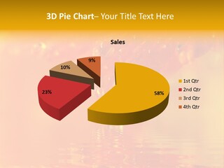 Water Drops Beads Background PowerPoint Template