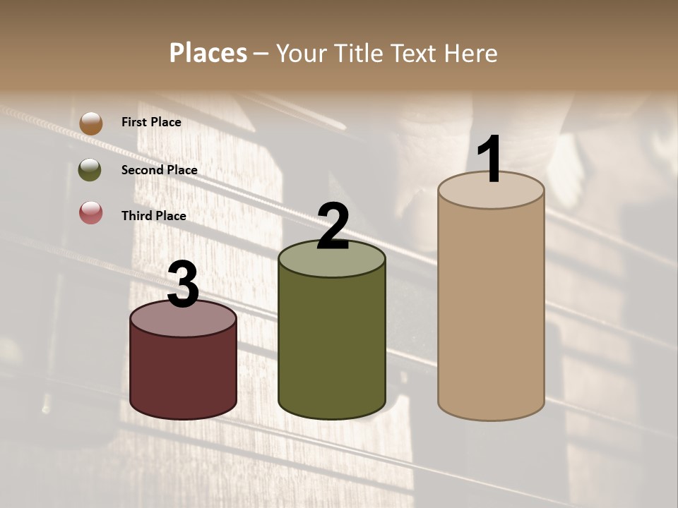 Note Bass Treble PowerPoint Template