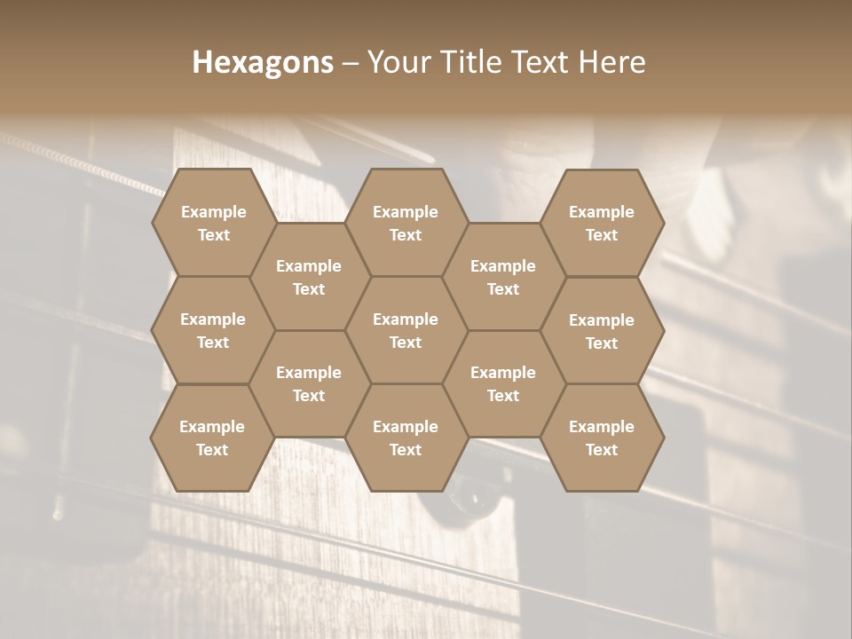 Note Bass Treble PowerPoint Template