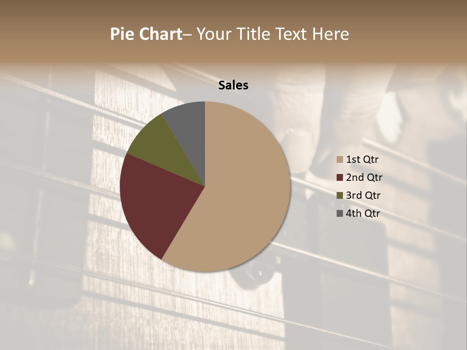 Note Bass Treble PowerPoint Template