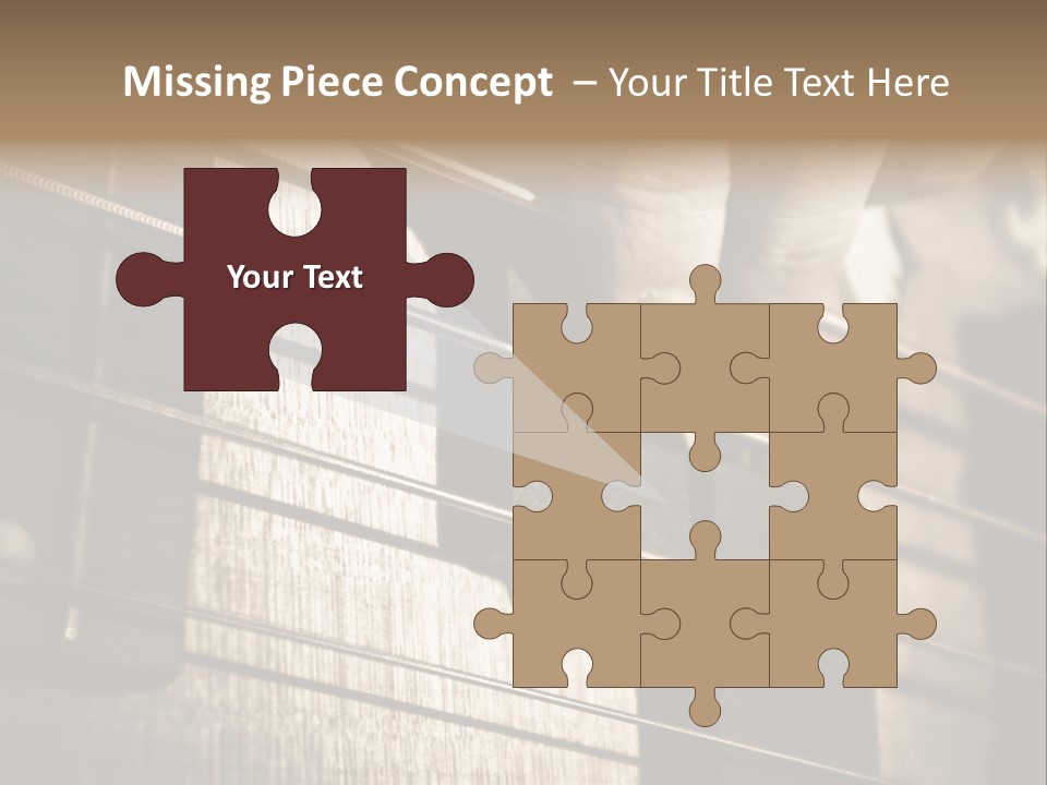 Note Bass Treble PowerPoint Template