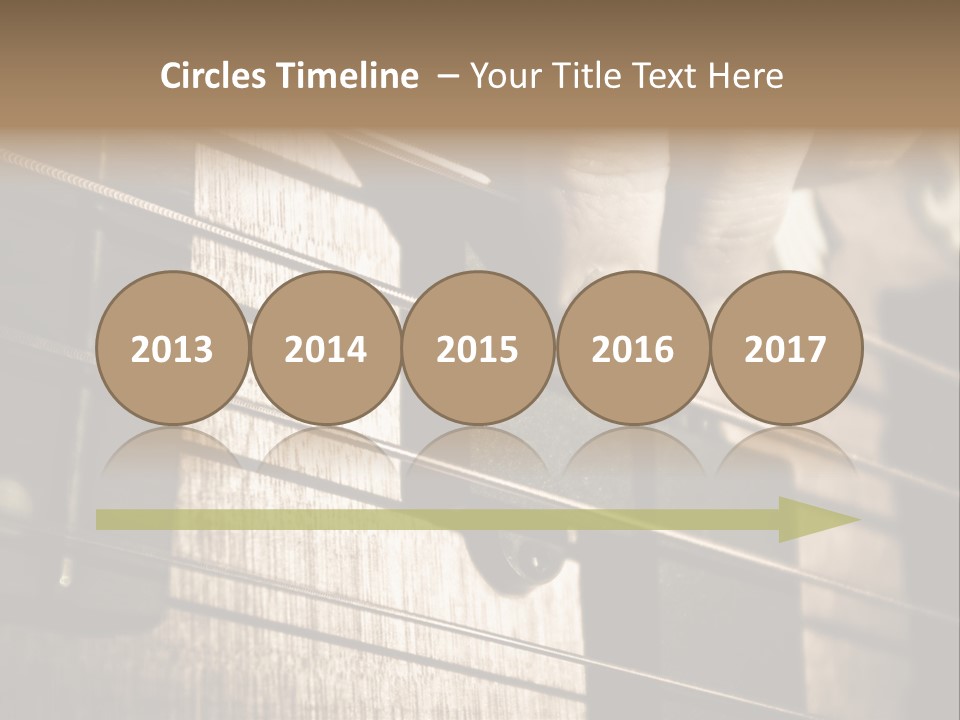 Note Bass Treble PowerPoint Template