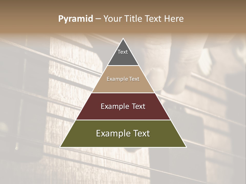 Note Bass Treble PowerPoint Template