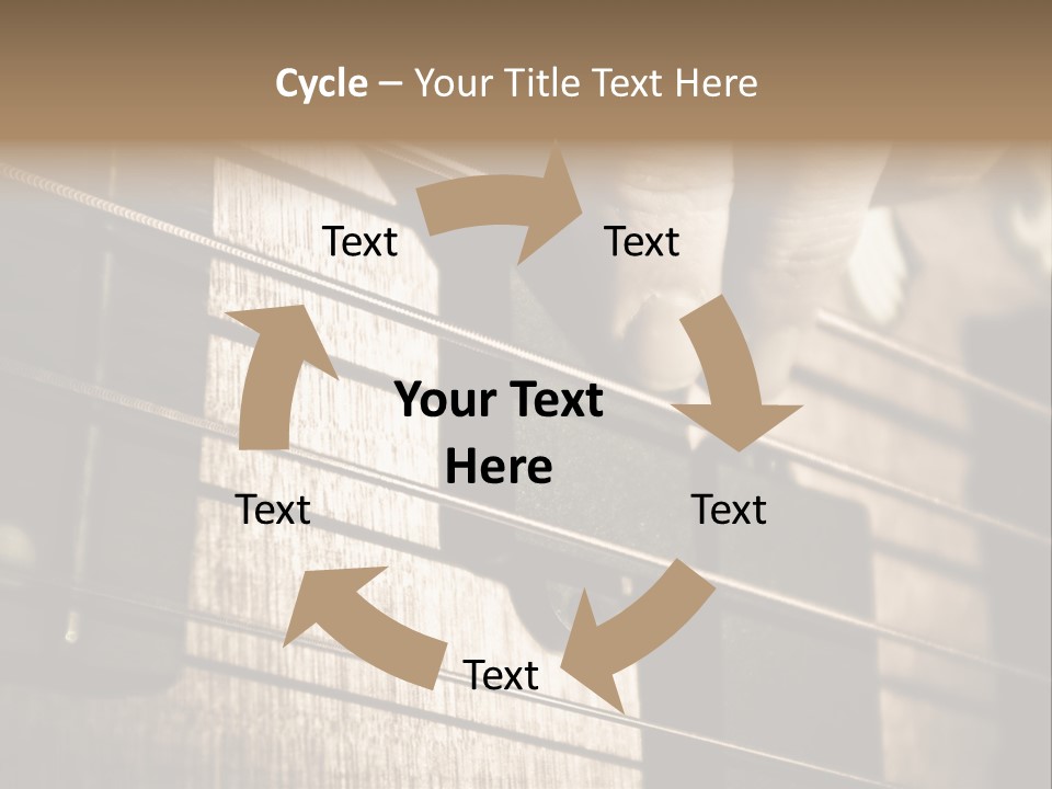 Note Bass Treble PowerPoint Template