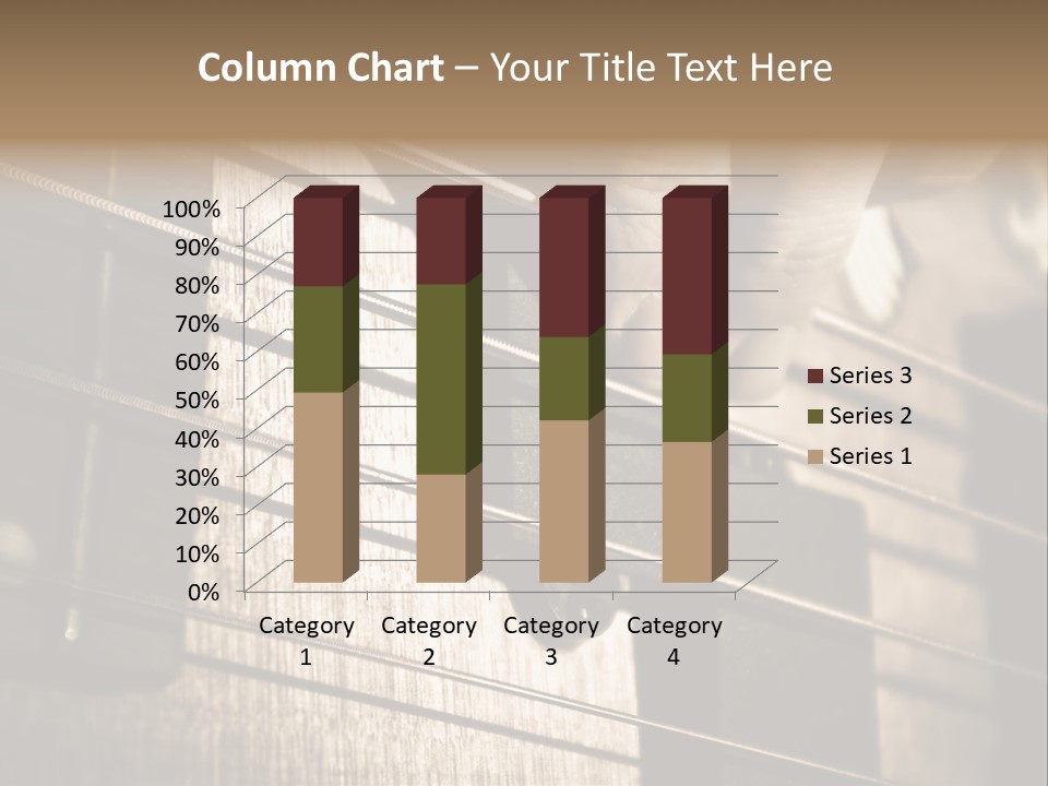 Note Bass Treble PowerPoint Template