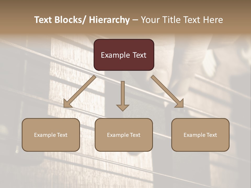 Note Bass Treble PowerPoint Template