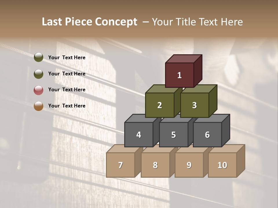 Note Bass Treble PowerPoint Template