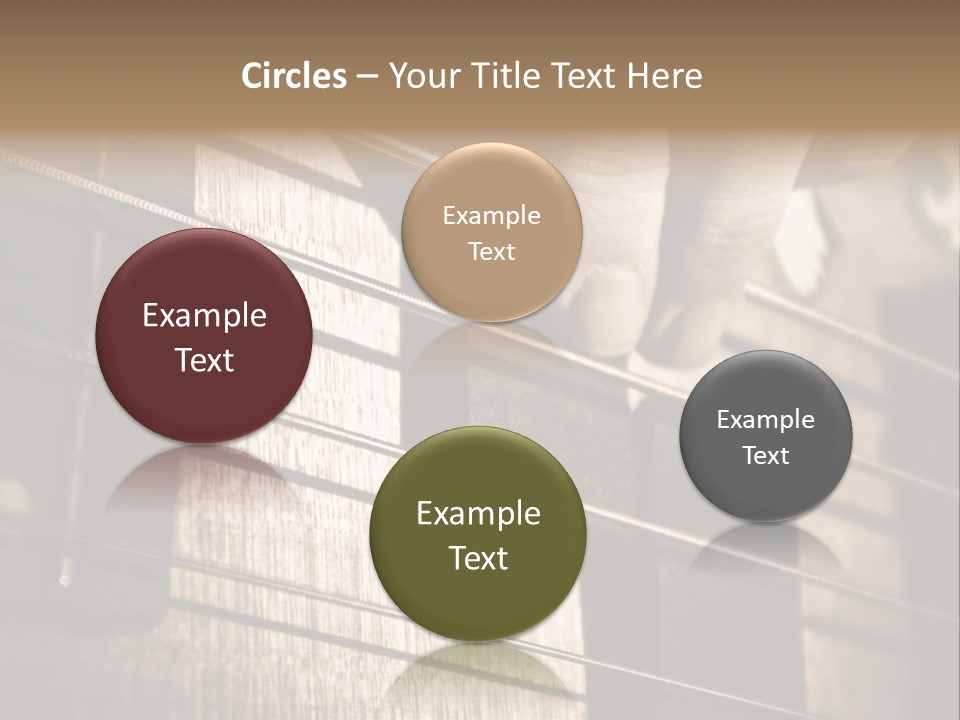 Note Bass Treble PowerPoint Template