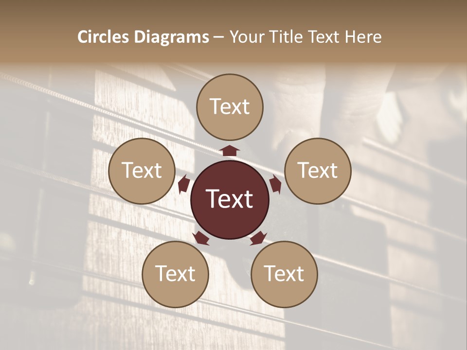 Note Bass Treble PowerPoint Template