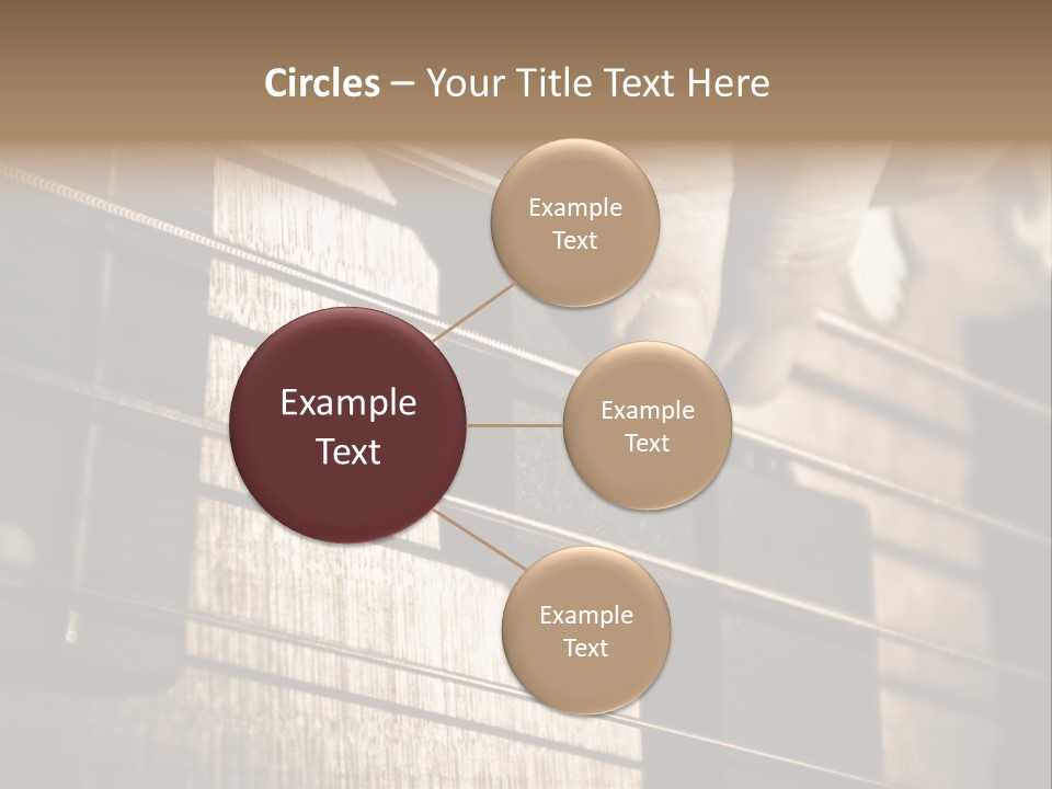 Note Bass Treble PowerPoint Template