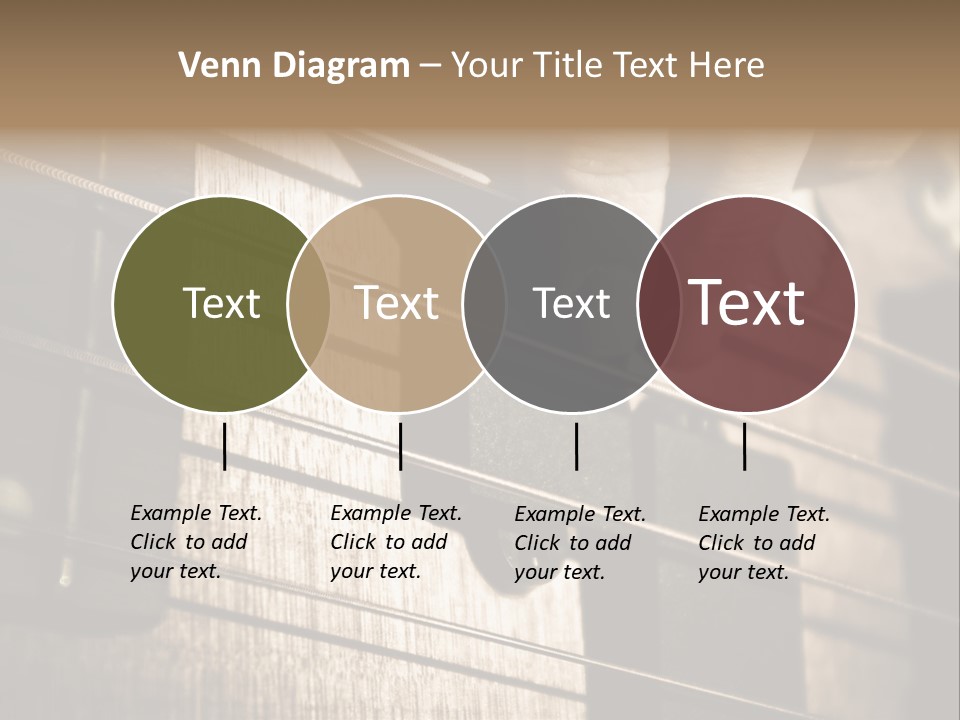 Note Bass Treble PowerPoint Template