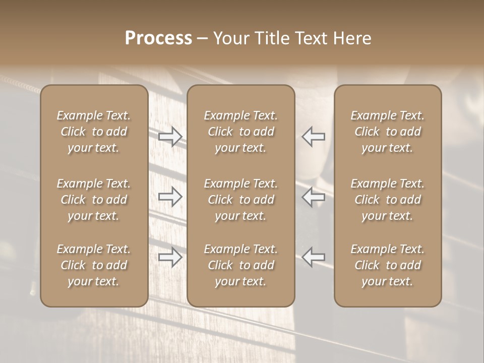 Note Bass Treble PowerPoint Template