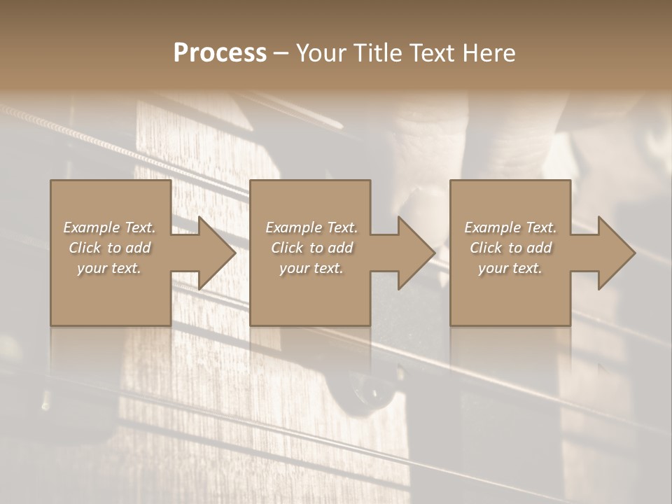 Note Bass Treble PowerPoint Template