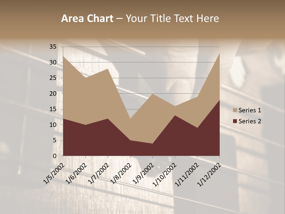 Note Bass Treble PowerPoint Template