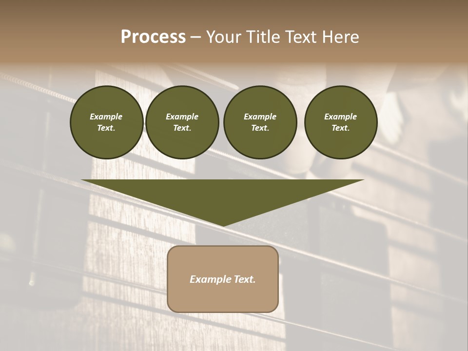 Note Bass Treble PowerPoint Template
