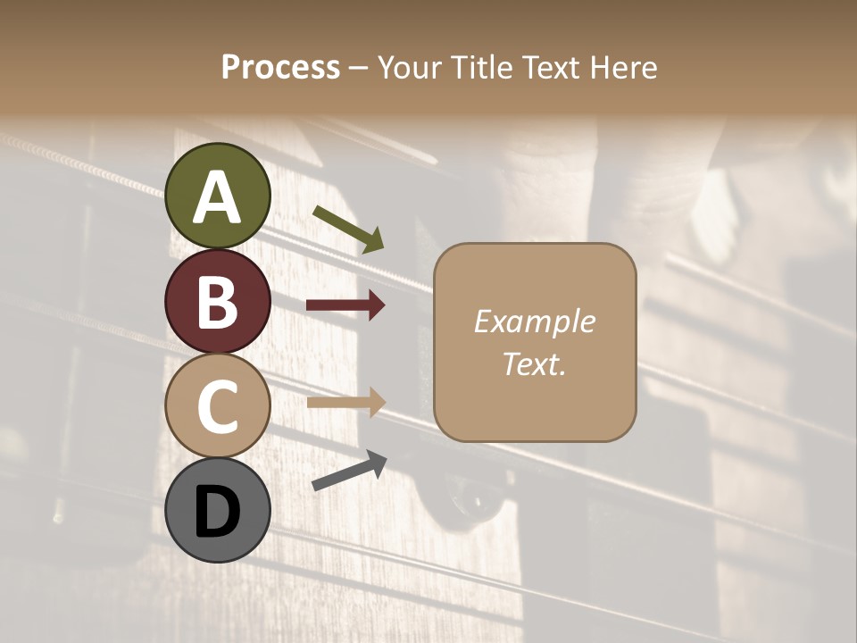 Note Bass Treble PowerPoint Template