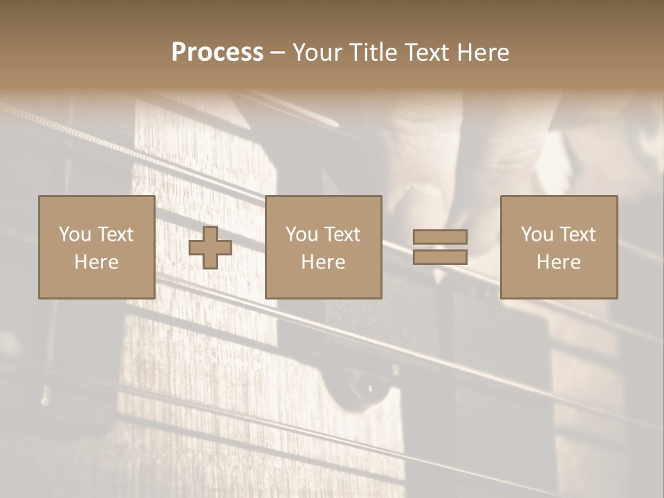 Note Bass Treble PowerPoint Template