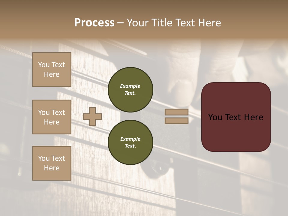 Note Bass Treble PowerPoint Template