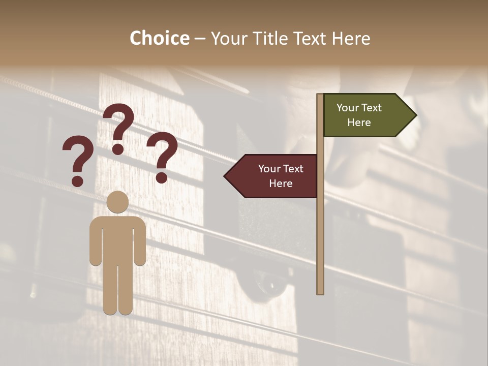 Note Bass Treble PowerPoint Template