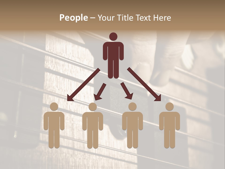 Note Bass Treble PowerPoint Template